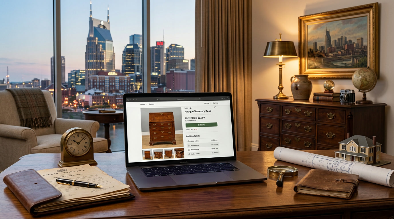 Panduan Ikut Lelang Online Nashville untuk Barang Antik dan Properti